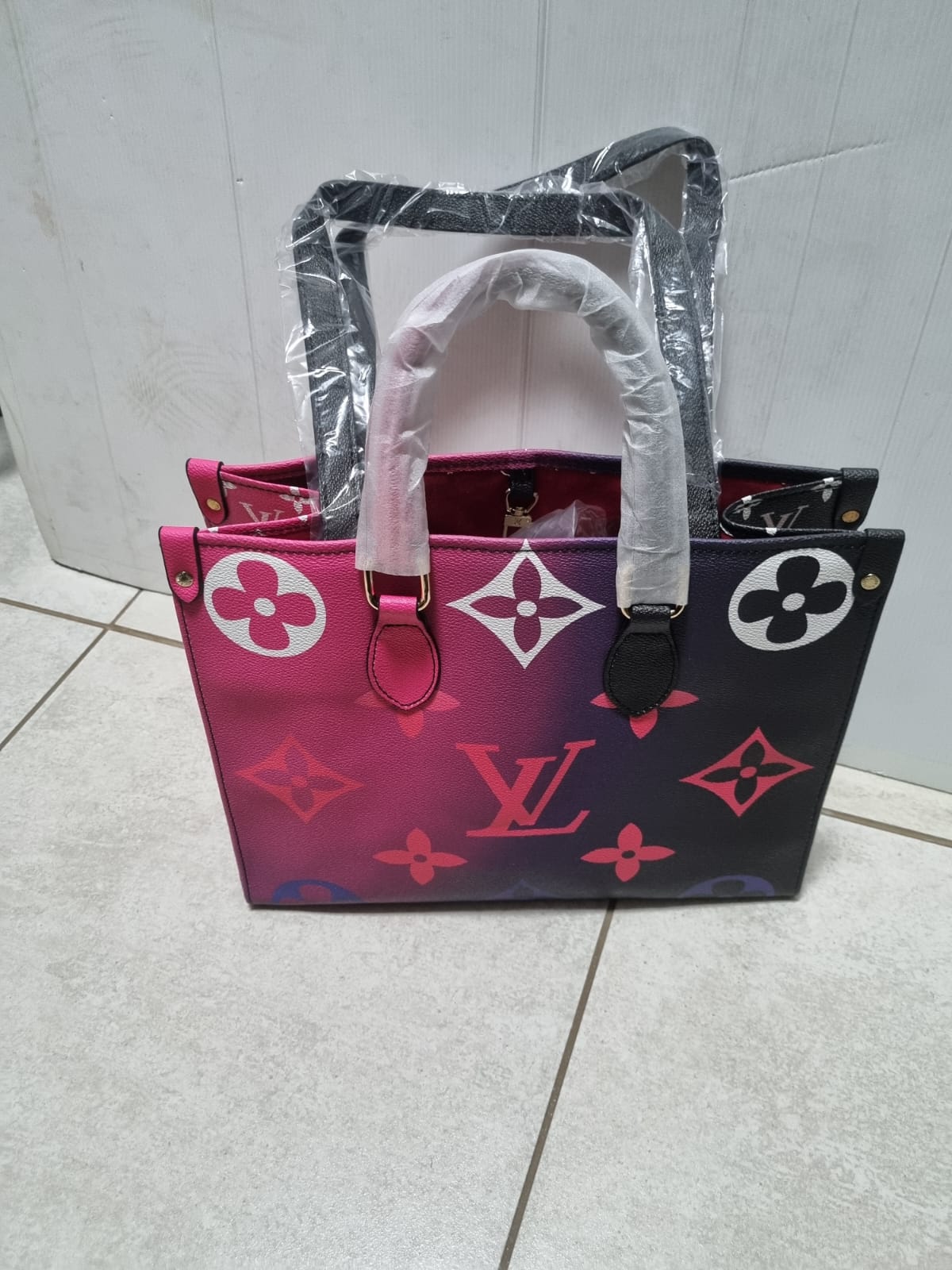 LV Bag - Colourful, Pink, Purple, Red - Fragrance Deliver SA