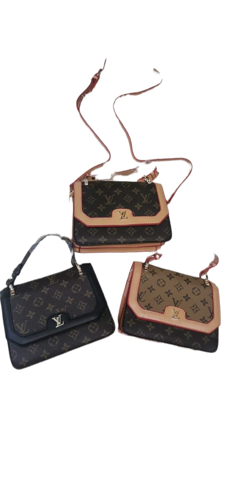 LV Bag - Brown And Tan, Brown And Cream, Brown And Black - Fragrance Deliver SA