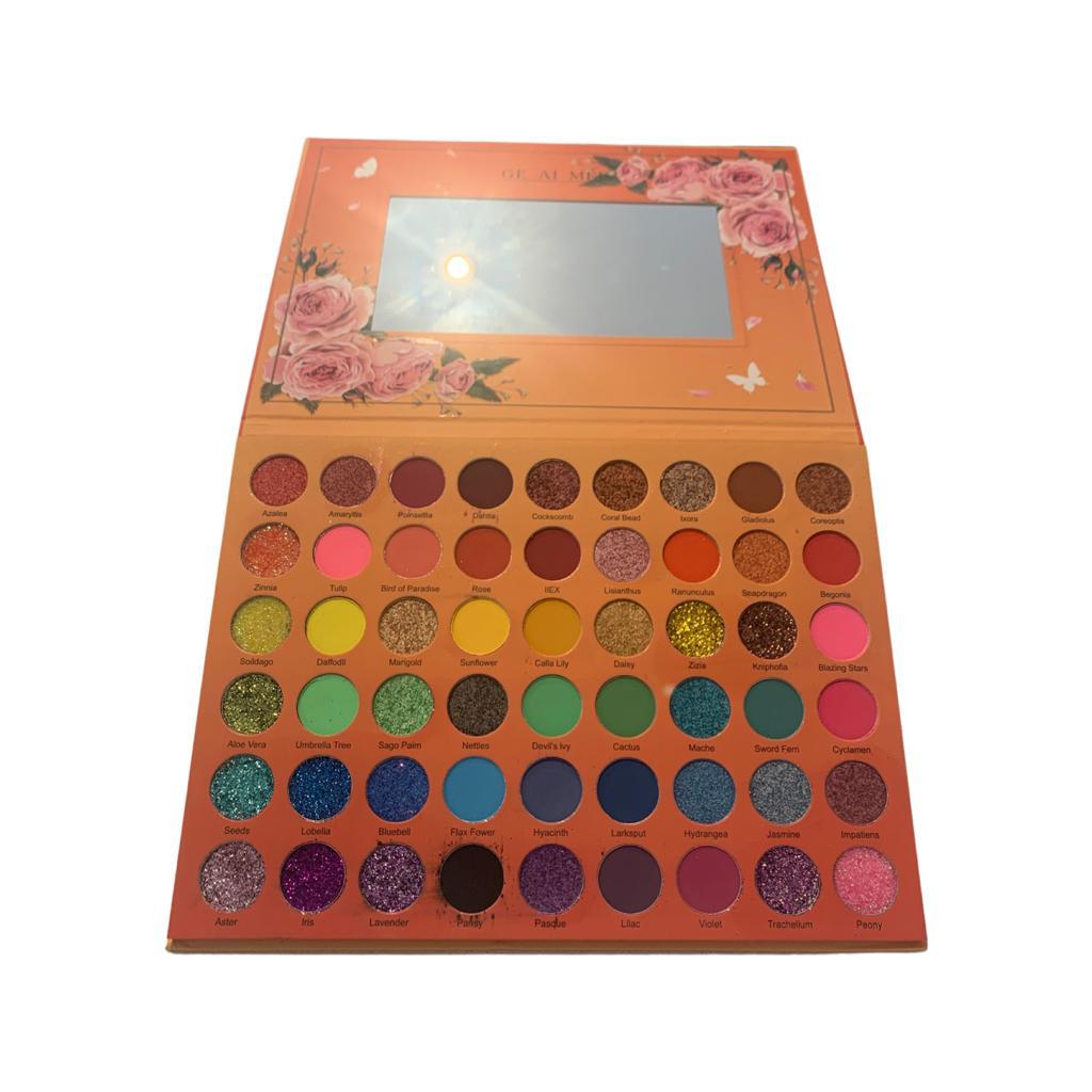 Ge Ai Mei Makeup - 54 Piece Eye Shadow Palette - Fragrance Deliver SA