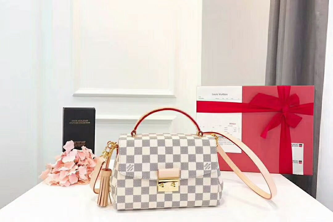 LV Bag - White and Grey - Fragrance Deliver SA