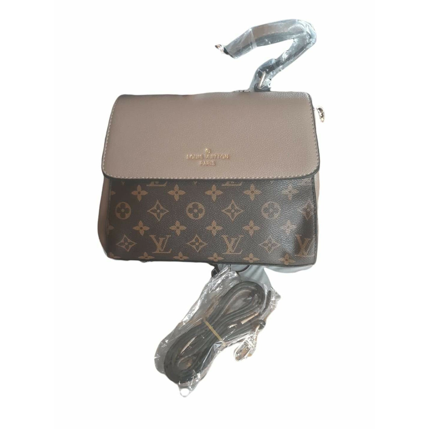 LV Bag- Black and Brown /Cream and Brown - Fragrance Deliver SA